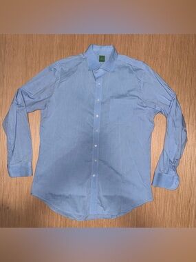 Sid Mashburn Light Blue Dress Shirt - Classic Button Front